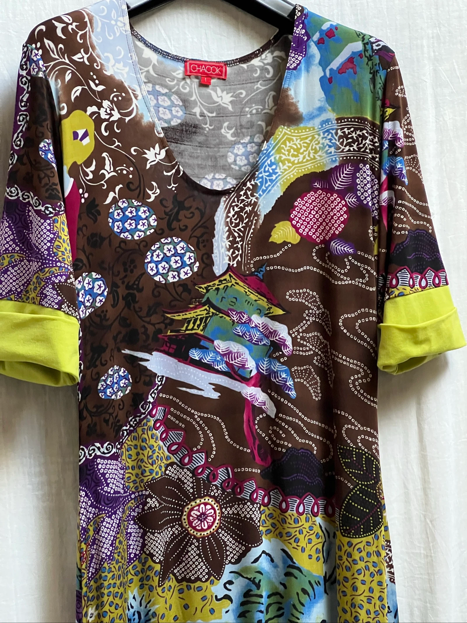 Chacok long printed dress – photo 5